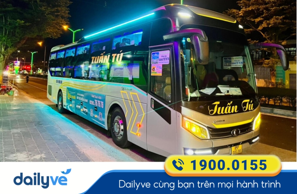 Nhà xe Tuấn Tú tuyến Sài Gòn đi Ninh Thuận