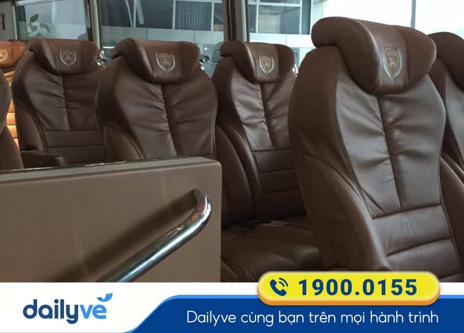 Tiện ích xe ghế ngồi 29 chỗ của nhà xe Đại Thắng Thanh Hóa