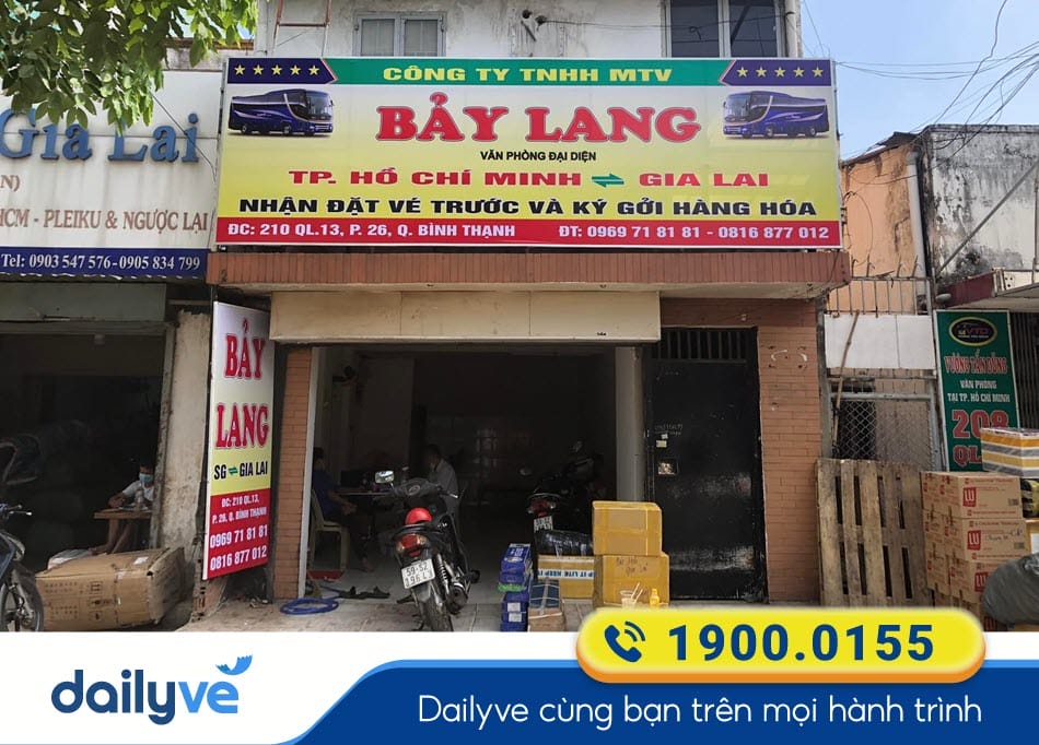 Văn phòng nhà xe Bảy Lang tại Sài Gòn