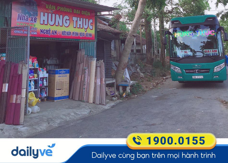 Văn phòng nhà xe Hùng Thục tại Nghệ An