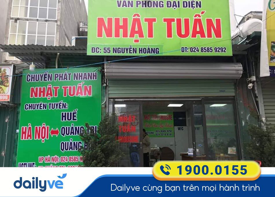 Văn phòng nhà xe Nhật Tuấn ở Hà Nội