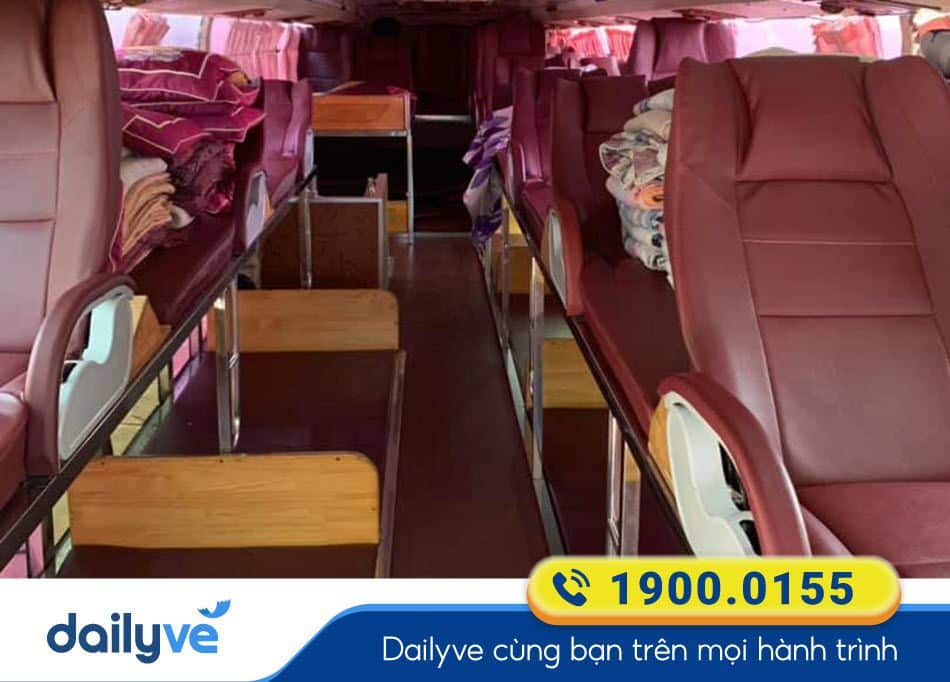 Xe giường nằm 40 chỗ của nhà xe Bình Thảo Hà Tĩnh