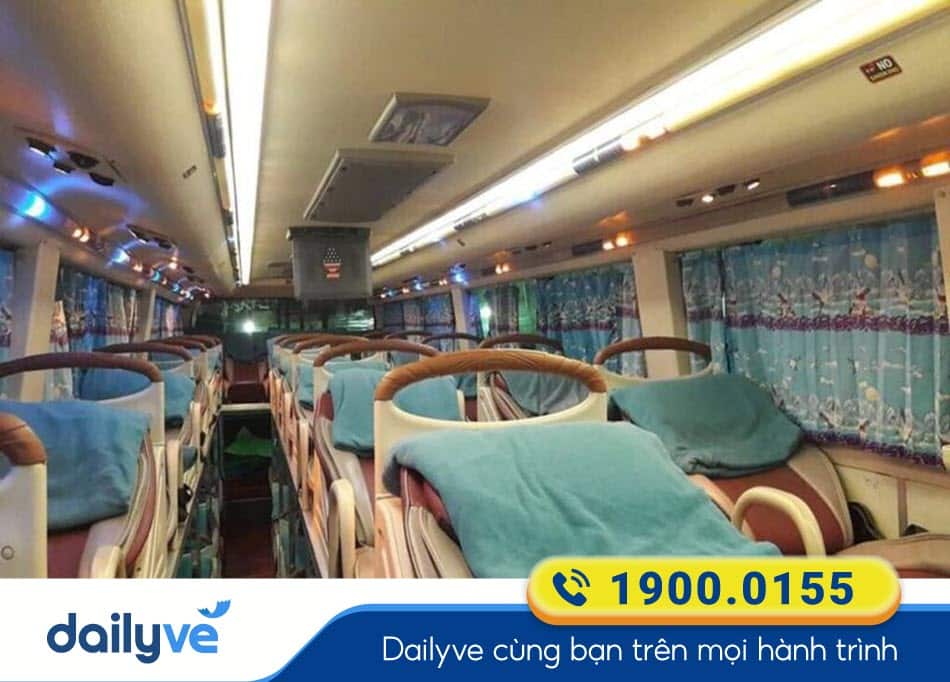 Xe giường nằm 40 chỗ của nhà xe Cảnh Hoa Gò Công