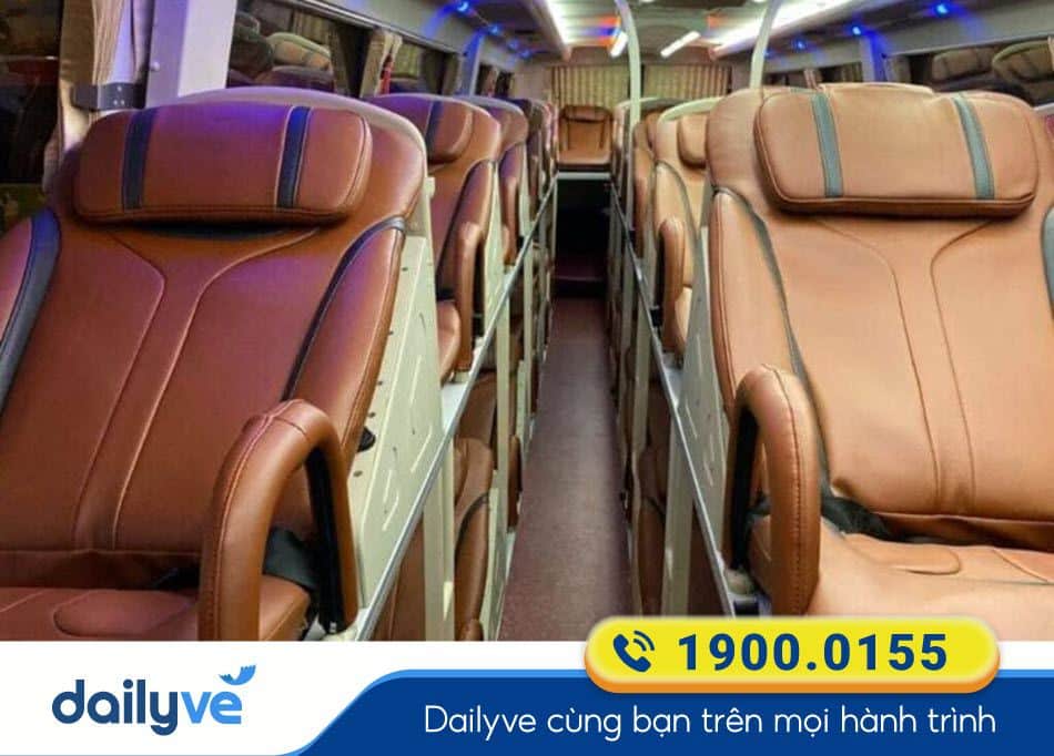 Xe giường nằm 40 chỗ của nhà xe Giang Thắng Thanh Hóa