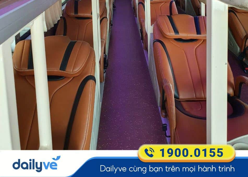 Xe giường nằm 40 chỗ của nhà xe Minh Trọng Vũng Tàu