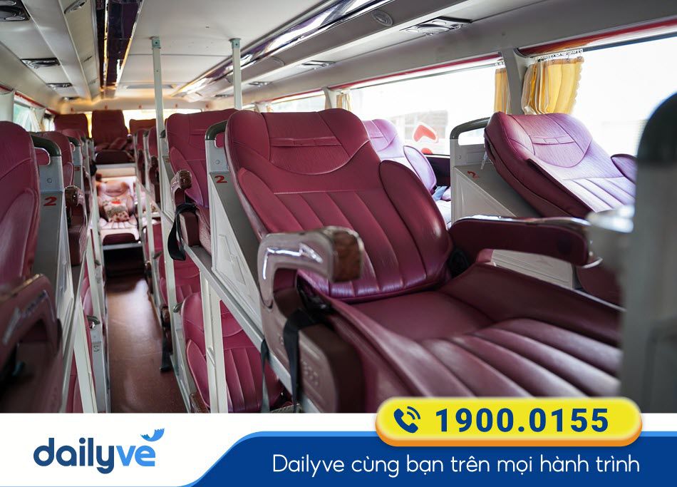 Xe giường nằm 40 chỗ của nhà xe Phước Thơ Thạnh Phú