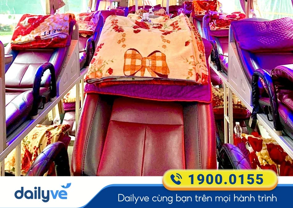Xe giường nằm 44 chỗ của nhà xe Đức Minh Đắk Lắk