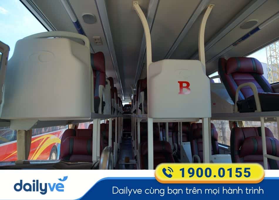 Xe giường nằm 44 chỗ chất lượng cao của nhà xe Quốc Bảo Đà Lạt