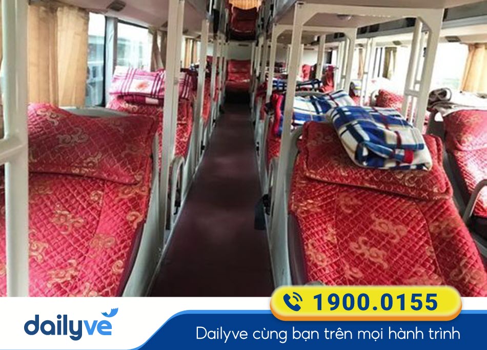Dòng xe giường nằm 44 chỗ của nhà xe Tuấn Thành Thanh Hóa