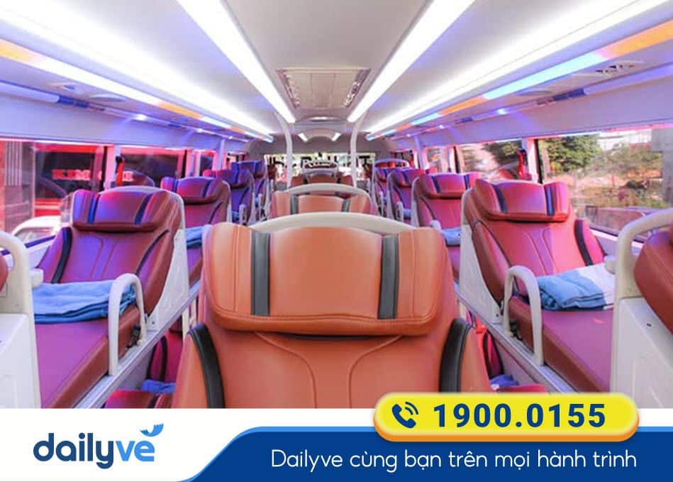 Xe giường nằm 44 chỗ thế hệ mới của nhà xe Thái Lai Tây Ninh