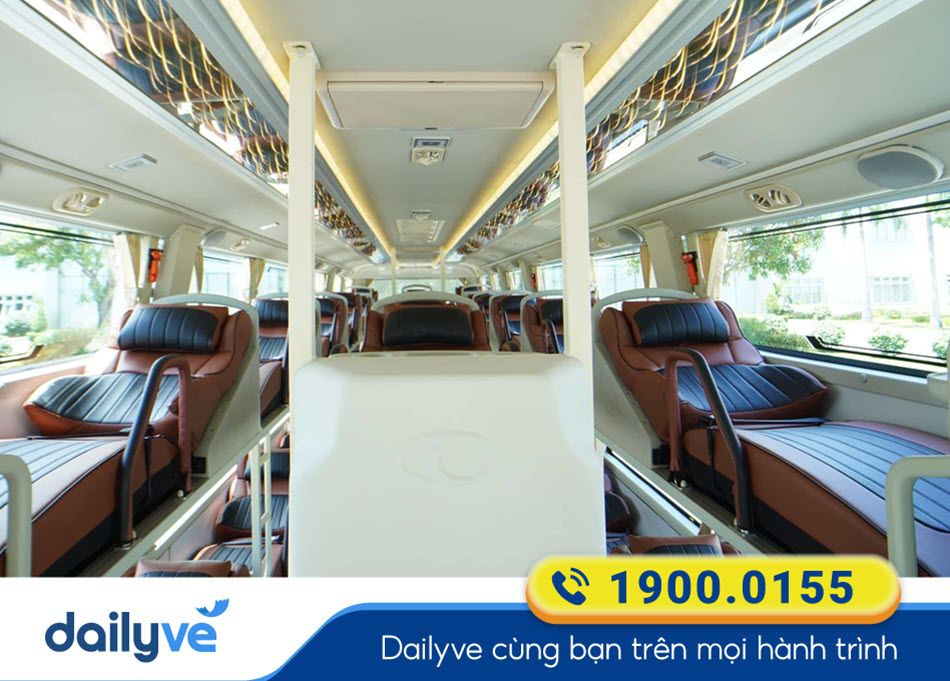 Dòng xe Limousine 34 phòng của xe khách Tăng Tín Nghệ An