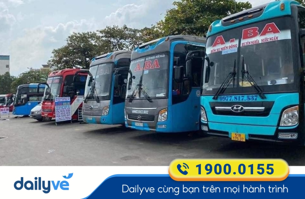 Nhà xe ABA tuyến Sài Gòn đi Nghệ An
