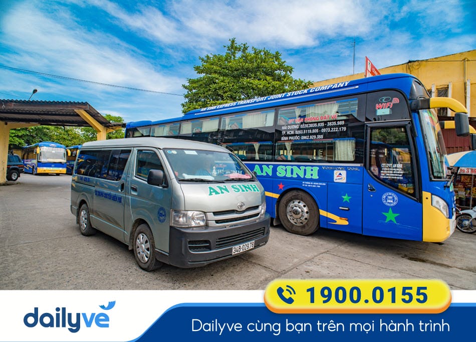 Nhà xe An Sinh tuyến Đà Nẵng đi Hải Dương