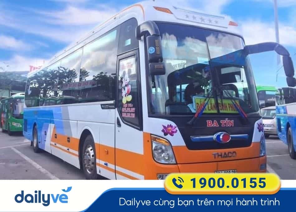Nhà xe Ba Tín Sài Gòn đi Quảng Ngãi