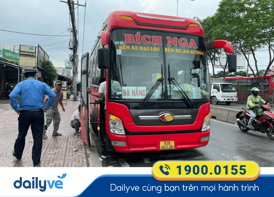 Nhà xe Bích Nga Sài Gòn - Quảng Nam