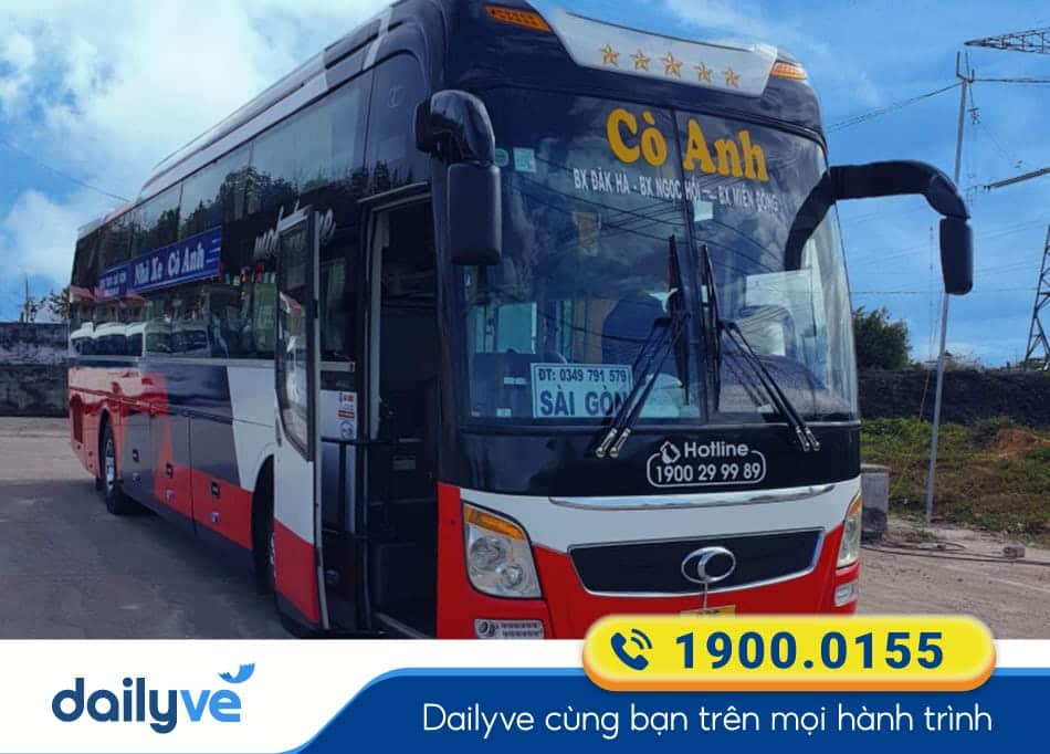 Nhà xe Cò Anh Sài Gòn đi Kon Tum