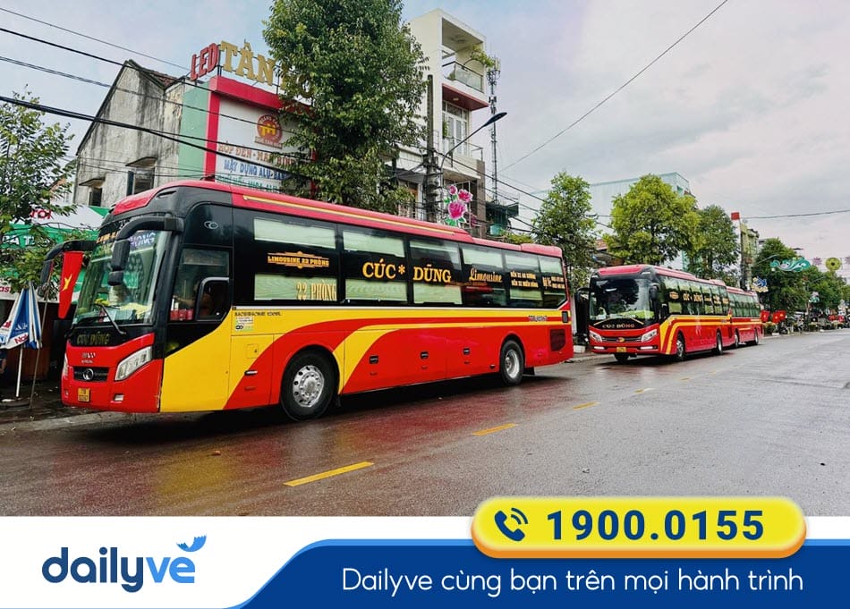 Nhà xe Cúc Dũng Sài Gòn đi Bình Định