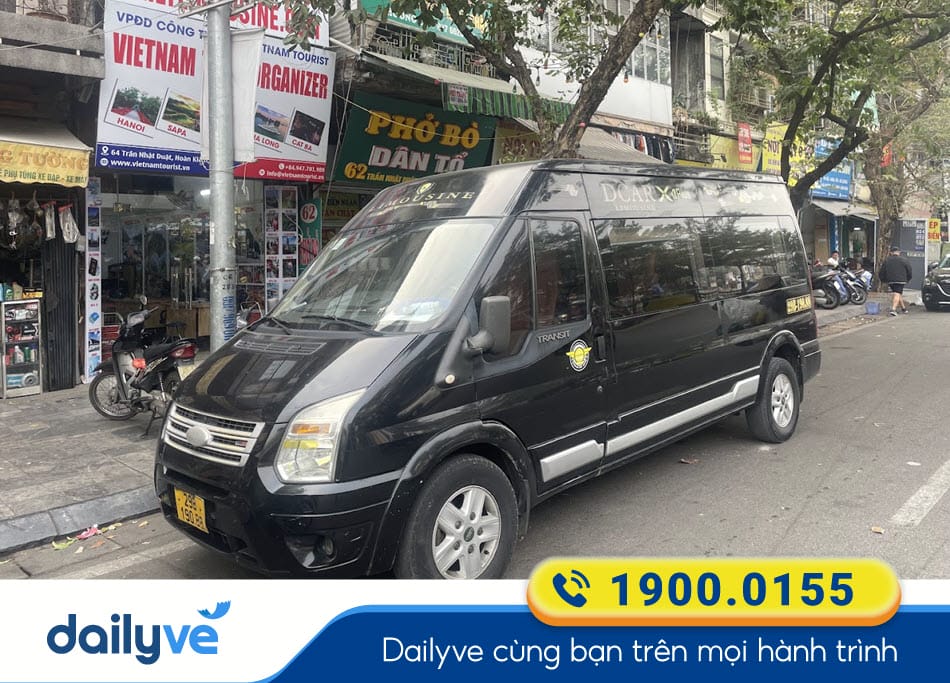 Nhà xe Daily Limousine tuyến Hà Nội - Ninh Bình