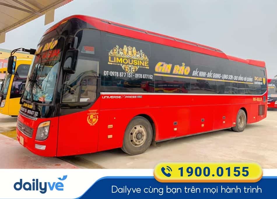 Nhà xe Gia Bảo Bắc Ninh đi Cao Bằng