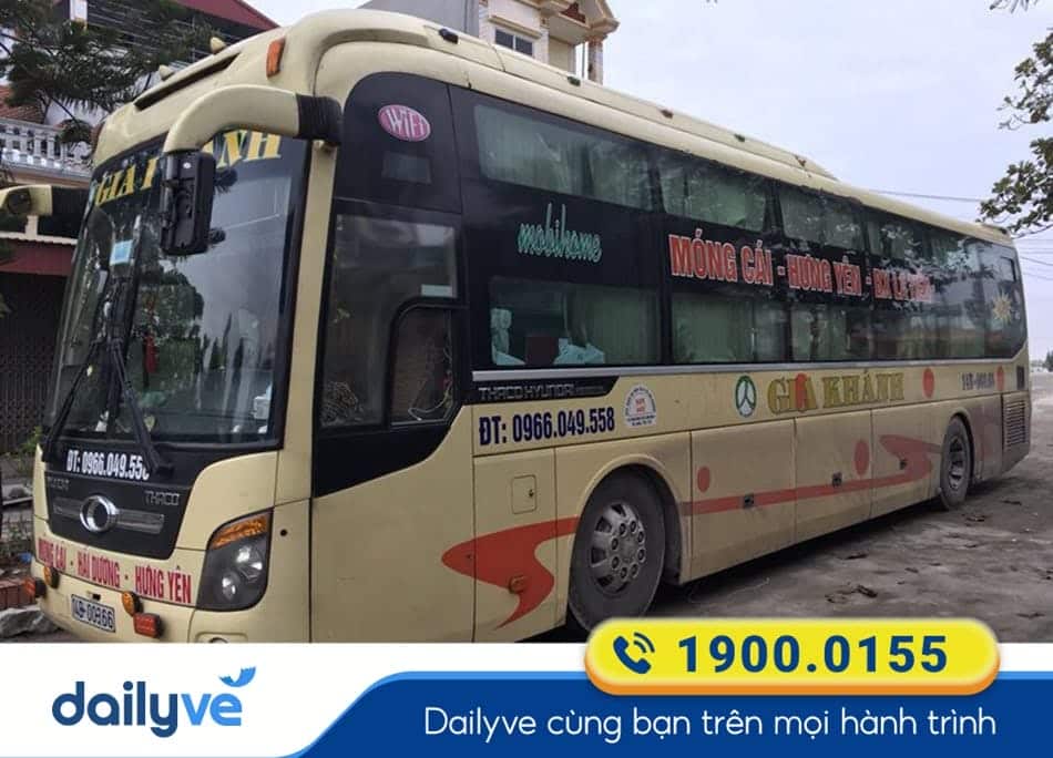 Nhà xe Gia Khánh xe giường nằm Hà Nội đi Quảng Ninh uy tín