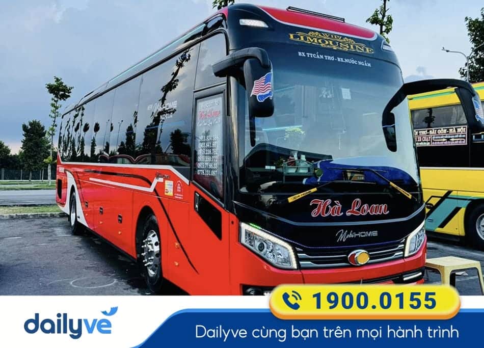 Nhà xe Hà Loan Hà Nội đi Cần Thơ