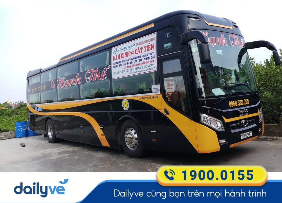 Nhà xe Hạnh Thế Nam Định đi Lâm Đồng