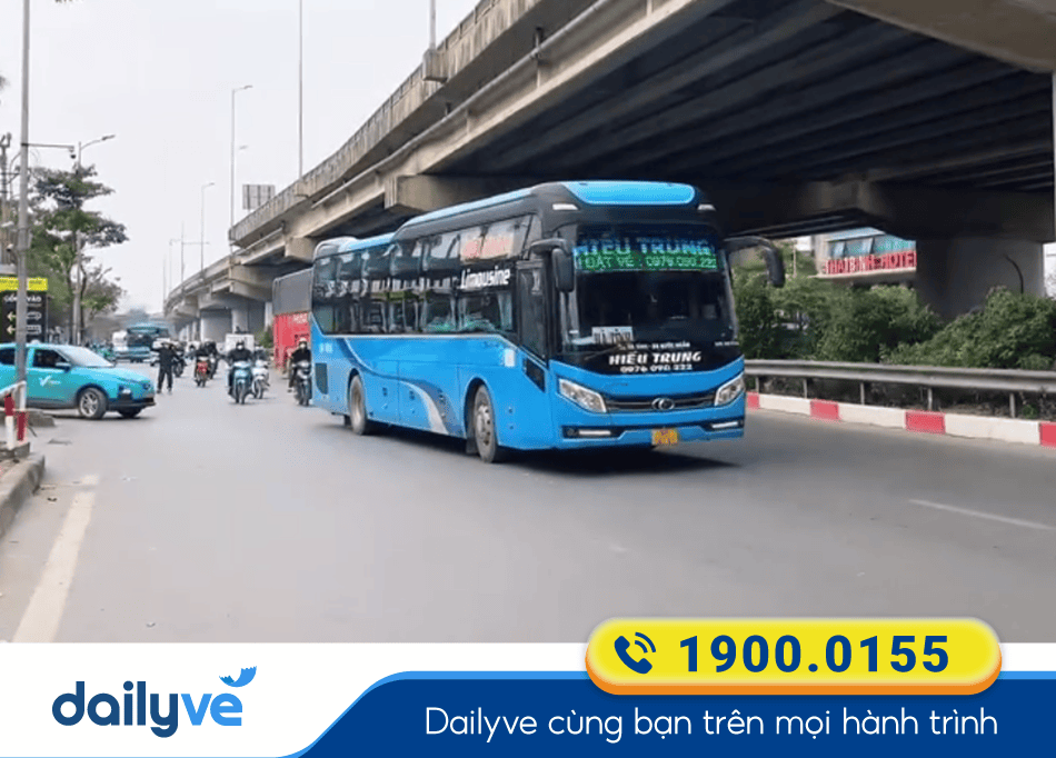 Nhà xe Hiếu Trung Hà Nội đi Hà Tĩnh
