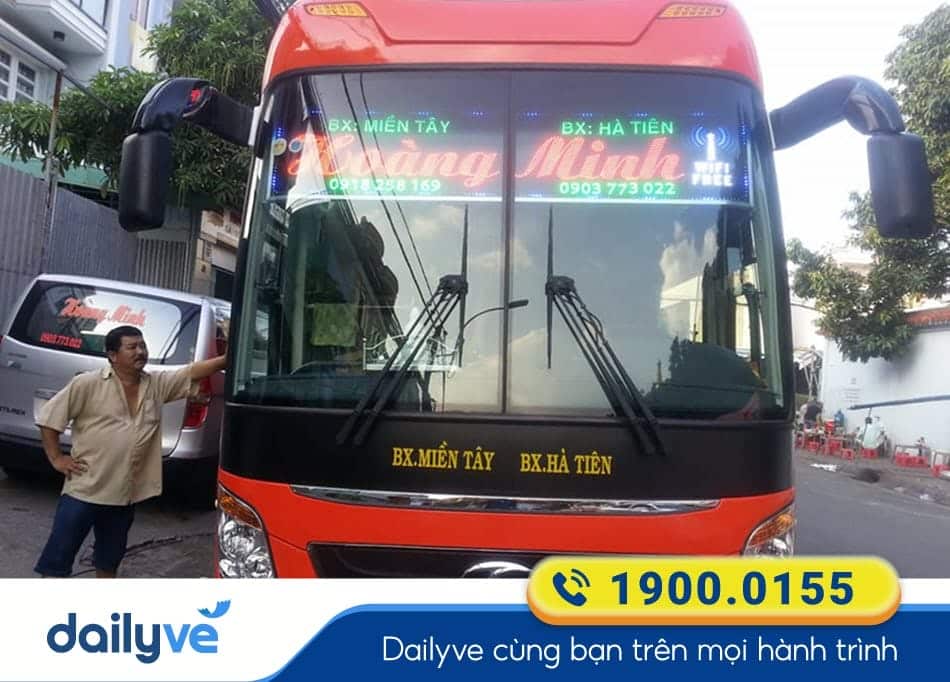 Nhà xe Hoàng Minh Sài Gòn - Kiên Giang