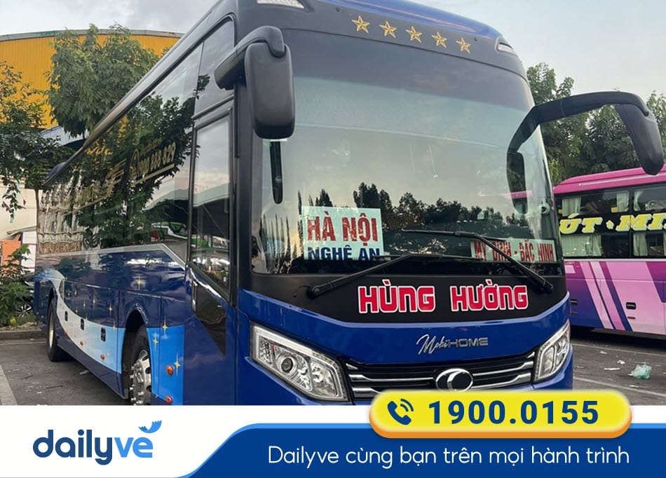 Nhà xe Hùng Hường Nghệ An đi Đà Nẵng