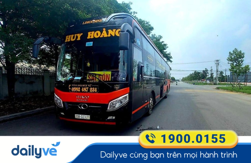 Nhà xe Huy Hoàng tuyến Sài Gòn đi Hà Tĩnh
