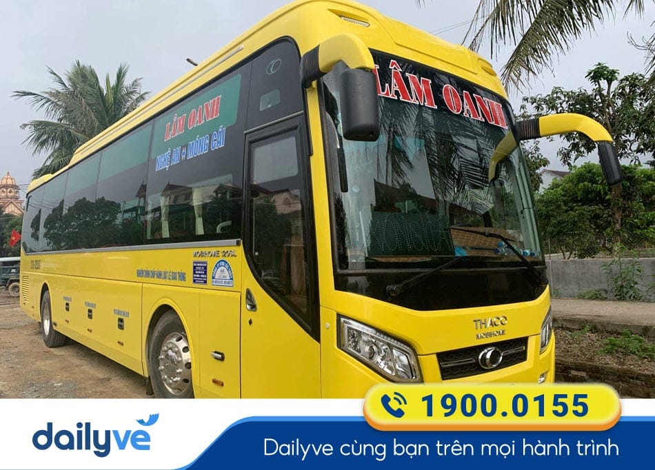 Nhà xe Lâm Oanh Nghệ An đi Đồng Nai với xe giường nằm cao cấp
