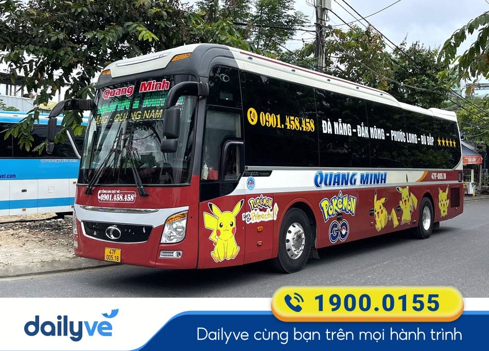 Nhà xe Quang Minh Đà Nẵng đi Đắk Lắk
