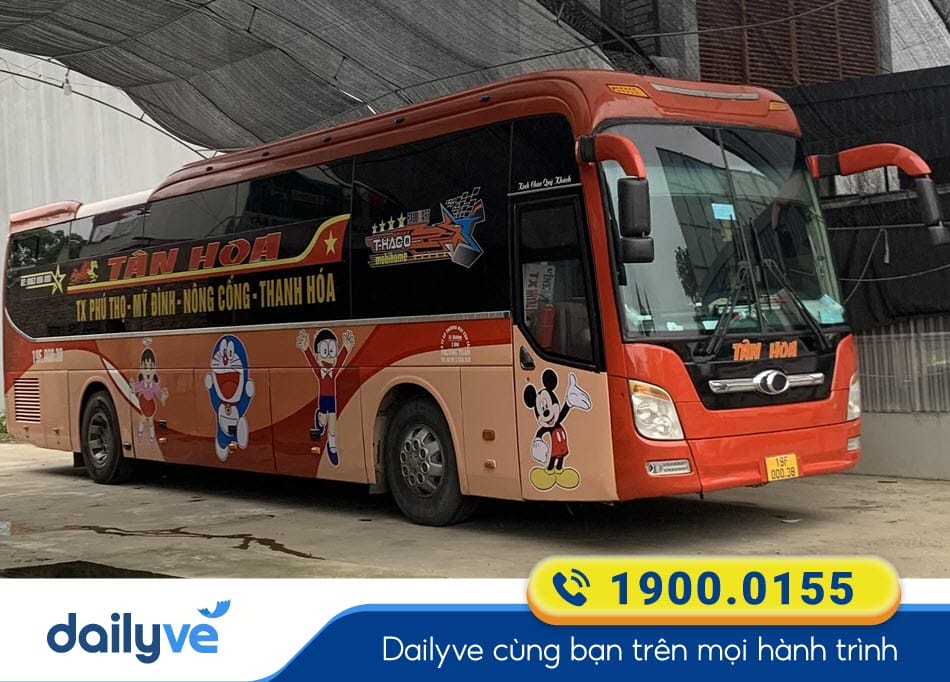 Nhà xe Tân Hoa Thanh Hóa đi Phú Thọ