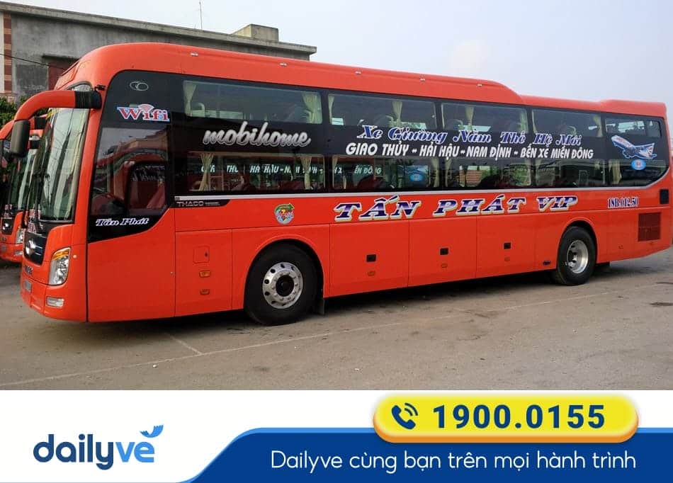 Nhà xe Tấn Phát Sài Gòn đi Nam Định