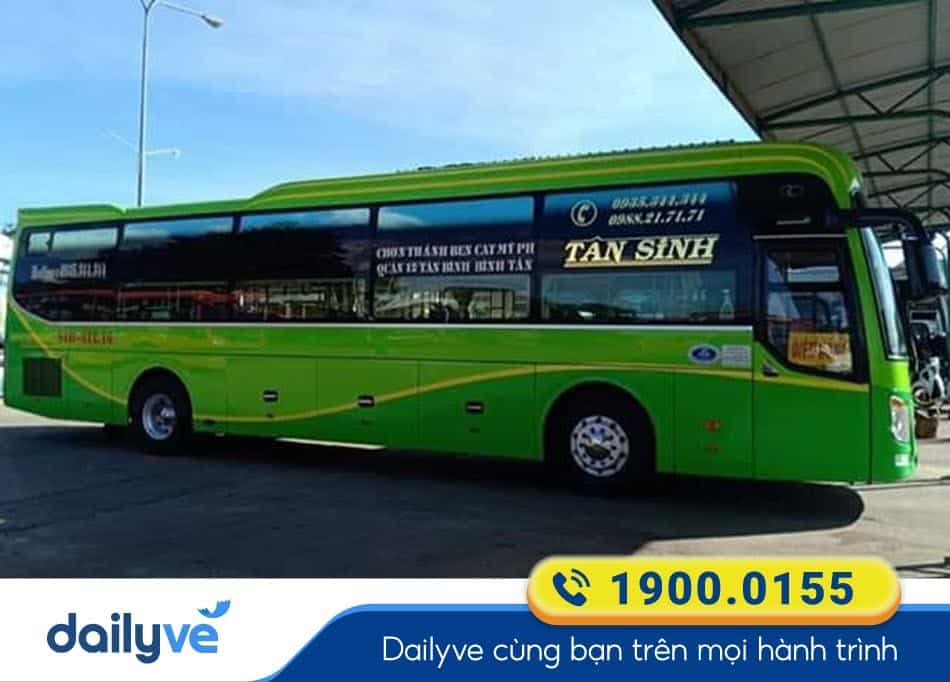 Nhà xe Tân Sinh Sài Gòn đi Bình Định