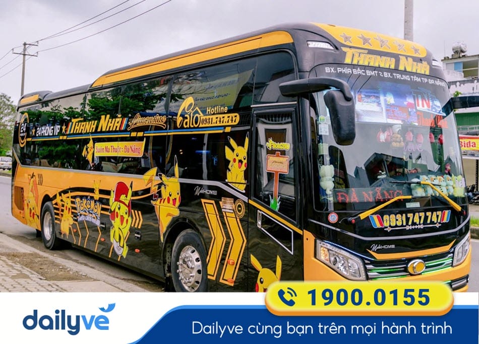 Nhà xe Thanh Nhã Đà Nẵng đi Đắk Nông