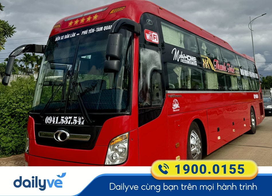 Nhà xe Thanh Trúc Đắk Lắk đi Bình Định uy tín nhất hiện nay