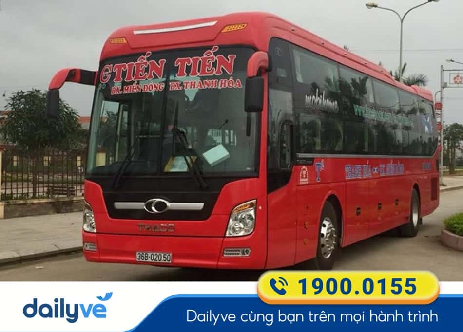 Nhà xe Tiến Tiến từ Hà Nội đi Ninh Bình uy tín