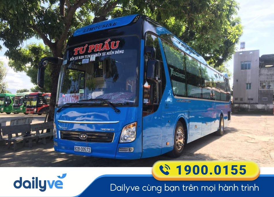 Nhà xe Tư Phầu Sài Gòn đi Kon Tum