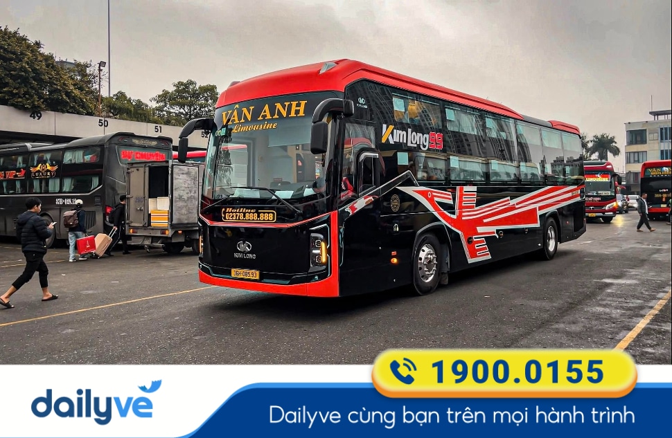 Nhà xe Vân Anh tuyến Hà Nội đi Thanh Hóa