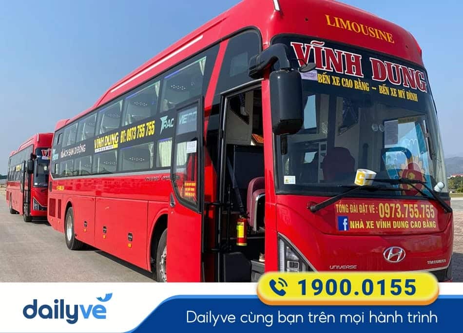 Nhà xe Vĩnh Dung Hà Nội đi Cao Bằng