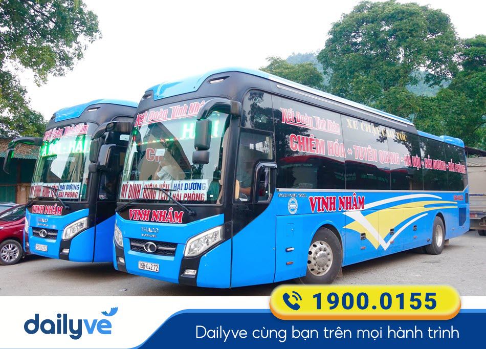 Nhà xe Vinh Nhâm Hà Nội đi Tuyên Quang