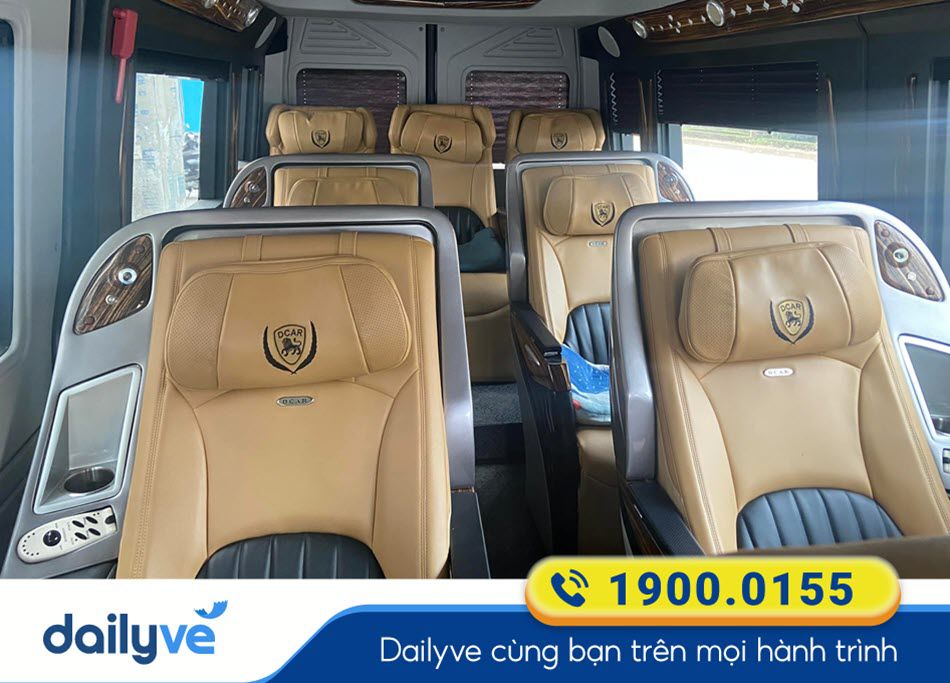 Nội thất xe Limousine Xuân Trường chất lượng cao