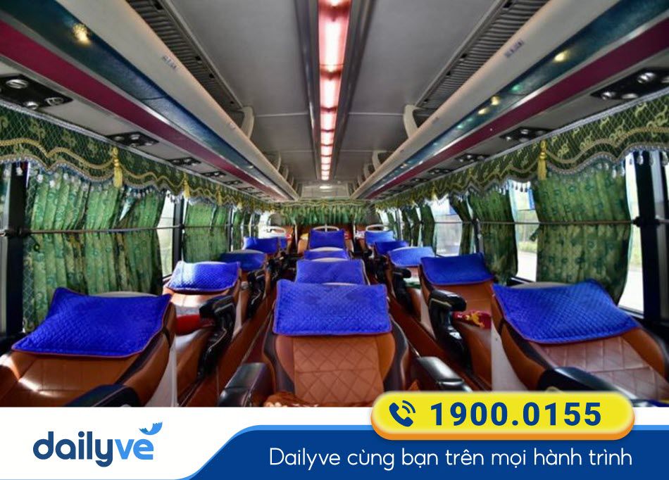 Xe giường nằm đời mới của nhà xe Dòng Hiền Hà Nội - Quảng Bình