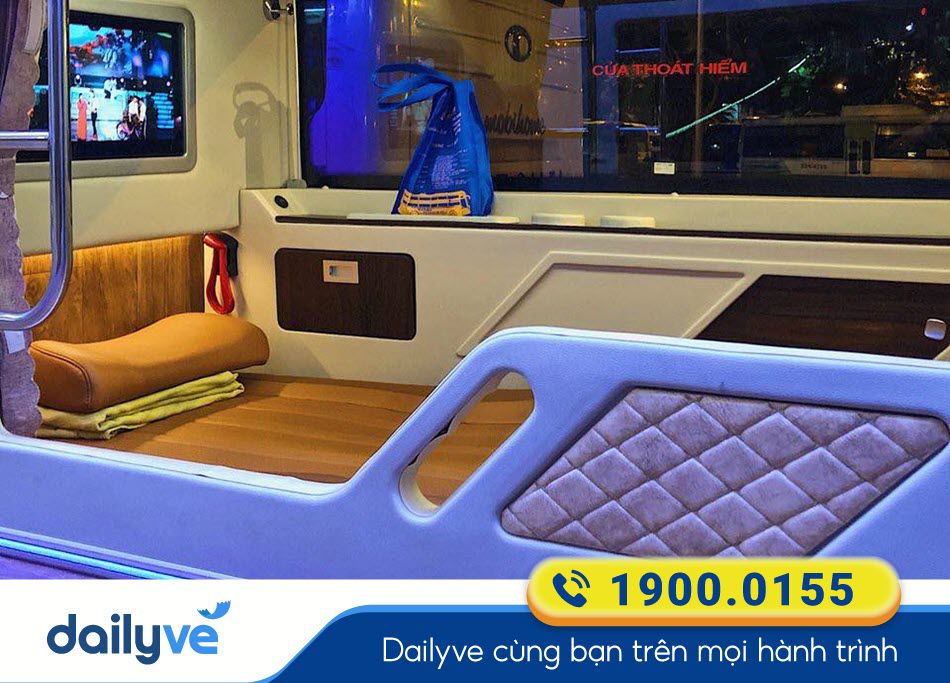 Tiện nghi cao cấp xe Limousine 20 phòng của xe Mạnh Mùi Limousine