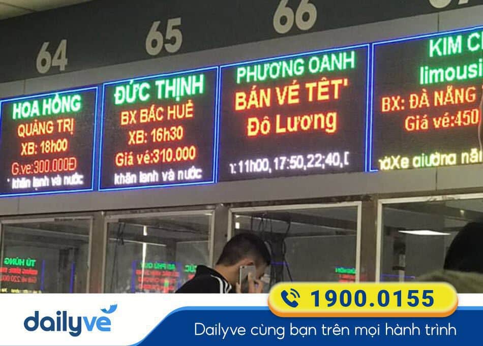 Phòng vé nhà xe Phương Oanh tại Đô Lương - Nghệ An