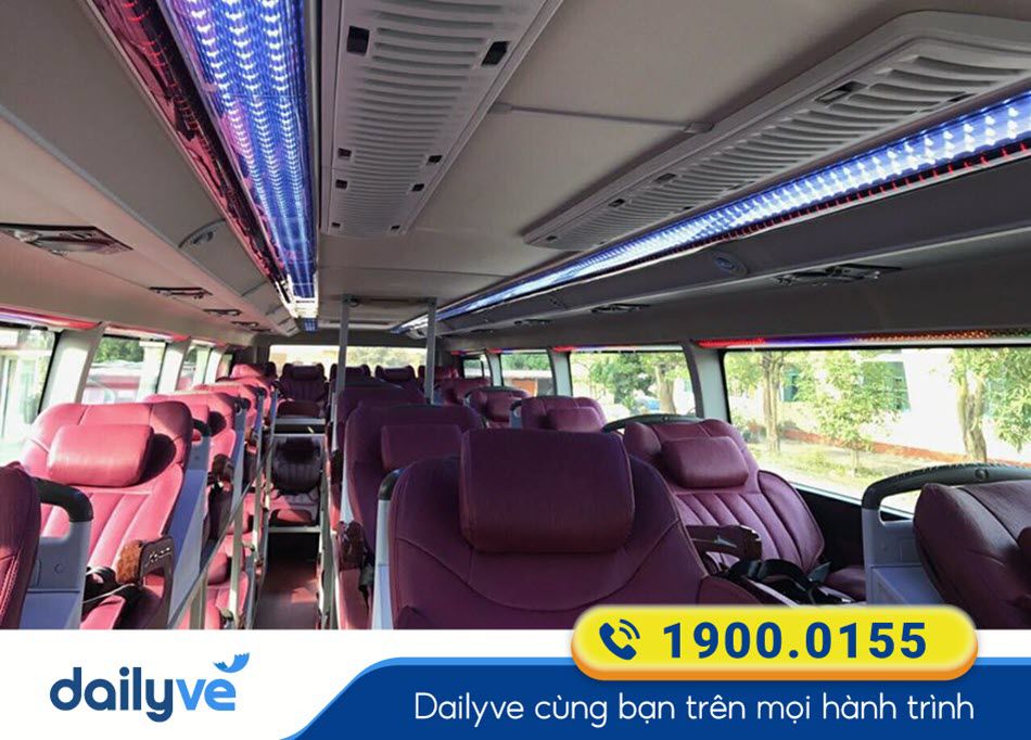 Tiện ích xe giường nằm Khánh Toàn đi Điện Biên chất lượng cao