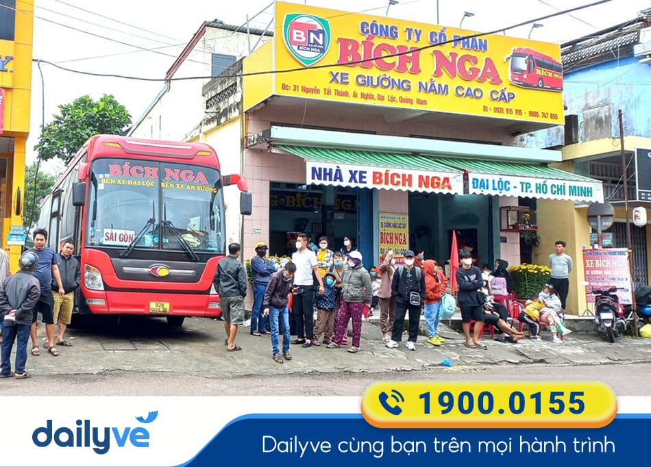 Văn phòng nhà xe Bích Nga tại Quảng Nam