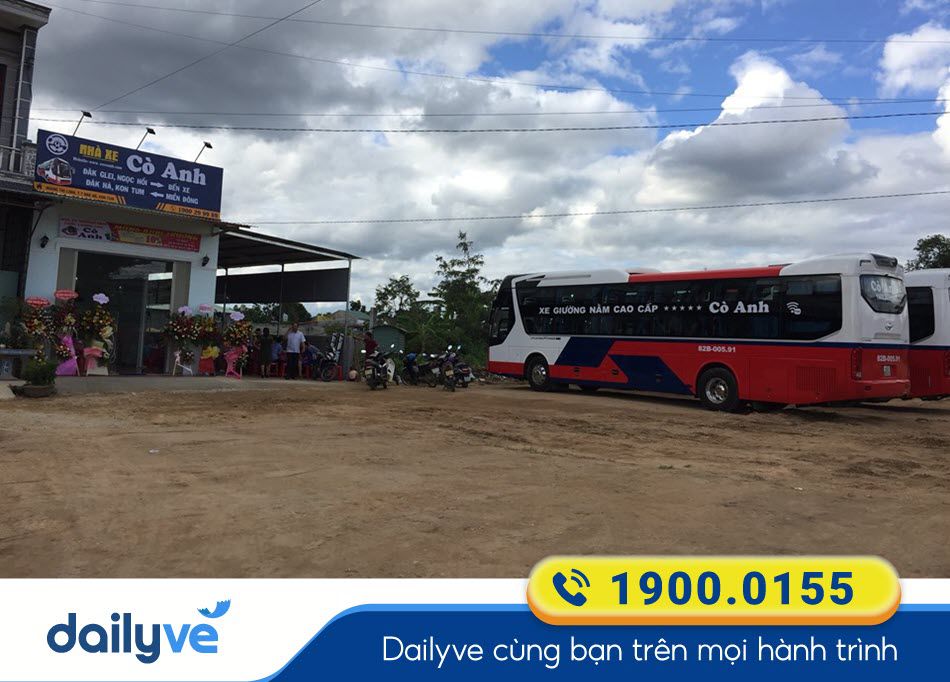 Văn phòng nhà xe Cò Anh tại Đắk Lắk