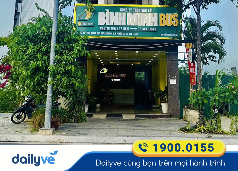 Văn phòng nhà xe Nhật Dương - Bình Minh Bus tại Nha Trang